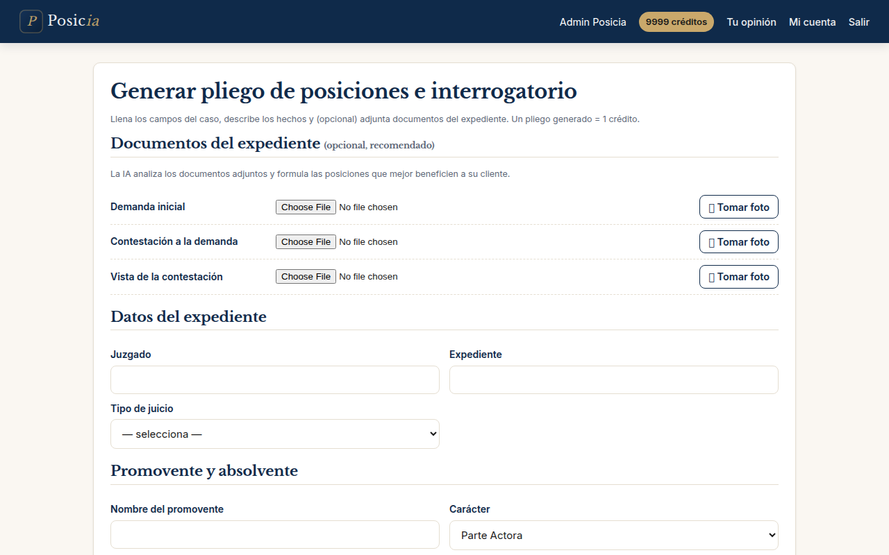 Describe el caso
